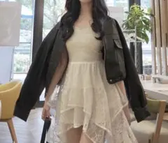 GRL 襟2Wayレザーブルゾン[fo1951]