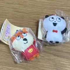 スタジオUG ぷちぬいぐるみ　ごきげんぱんだ　こねずみ