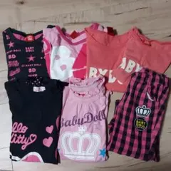 【大幅値下げ】ベビド まとめて7枚 女の子 120～130cm