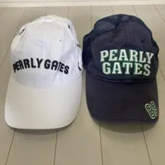パーリーゲイツ　ゴルフキャップ2点