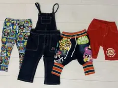 ボトムスセット（オーバーオール・ショートパンツ）