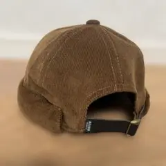 BEAMS HEARTコードロールキャップ　ブラウン