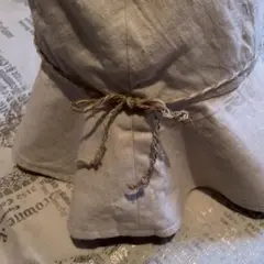 yoli ヨリTulip hat チューリップハット コットン 帽子 ホワイト