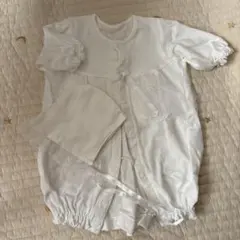 ベビー　セレモニードレス帽子セット