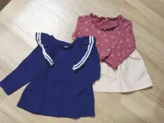 après les coursほか 80サイズ トップス2点セット　チュニック