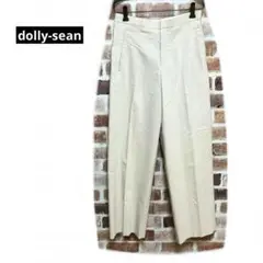 dolly-sean 【ドリーシーン】リネン混ストレートパンツ　スタイリッシュ