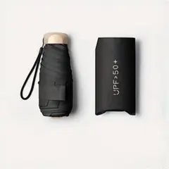 折り畳み傘 晴雨兼用 日傘 UVカット コンパクト 遮光 雨傘 軽量 小型 黒