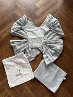 コニー　konny 抱っこ紐　サマー　ライトグレー　S