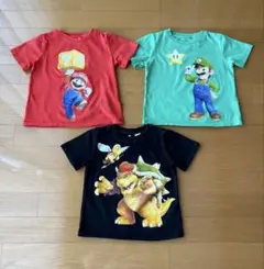 スーパーマリオ キャラクターTシャツセット