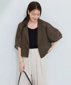Green Parks 五分袖メッシュジャケットのサムネイル