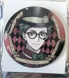 ツイステ トレイクローバー プレイフルドレスver. グリッター缶バッジ