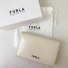 フルラ FURLA 名刺入れ カードケース ホワイト レディース