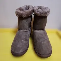 裏ボアムートン調ショートブーツ