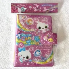 新品・正規品 キャンディツインズ　シールバインダー シール帳 平成レトロ