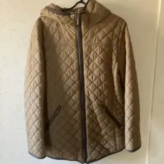 デコイ レディースフード付きキルティングジャケット ベージユ サイズ 11号