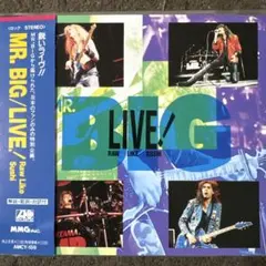 【3枚1100円】MR.BIG - ライヴ!