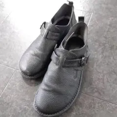 【極美品 Monet】レザーシューズ ショートブーツ パンプス モード系 本革