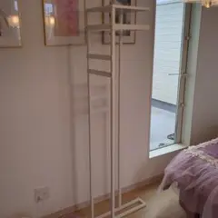 ホワイトハンガーラック