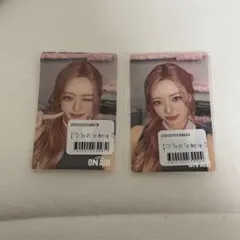 itzy ユナ トレカ ステッカー