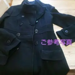 Burberry 黒 プラスチックボタン 大小