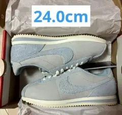 【新品　未使用】　NIKE コルテッツ プレミアム　　レザー　ブルー　24cm