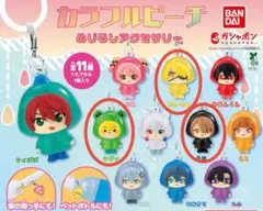 カラフルピーチ めじるしアクセサリー　たっつん　うり　シヴァ　3個セット