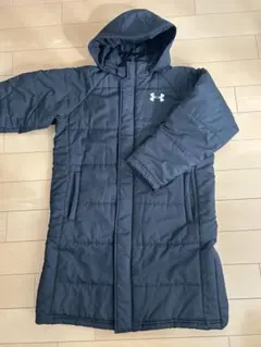 アンダーアーマー　ベンチコート　ブラック　YXL（160cm）