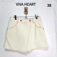VIVA HEART 巻スカート風キュロットスカート サイズ38のサムネイル