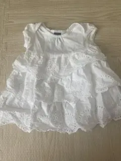 ギャップ　ベビー　ワンピース　白