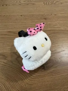 【美品】ハローキティ　イヤマフ　イヤーマフ　あったかフェイスイヤーマフラー