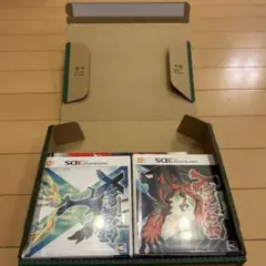美品★3DS ポケットモンスター X Y 2本セット 攻略本付きすぐにプレイ！