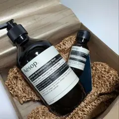 【新品未使用】Aesop★ハンドウォッシュ＆ハンドジェル〈コットン袋付〉