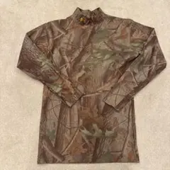 Under Armour モックネック REAL TREE柄 長袖カットソーのサムネイル