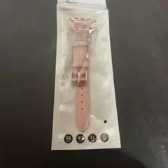 ピンク レザー Apple Watch バンド 38/40/41/42mm