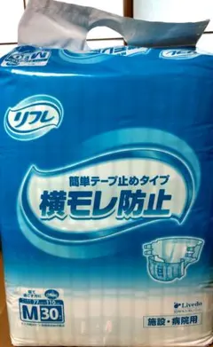 リフレ 横モレ防止簡単テープ止めタイプ Mサイズ 30枚入 3袋 3パックのサムネイル