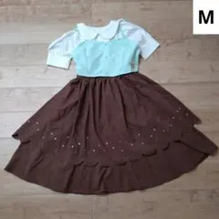 新品 ヴァネロペ　ビスチェ付きワンピース　M