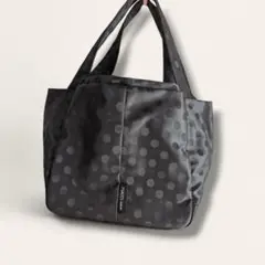 【美品】<Y’SACCS vous et> ドット トートバッグ 黒 ブラック