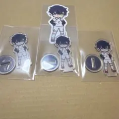 【匿名配送】ブルーロック ダイソー ステッカー　アクリルセット　アイク
