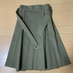 組曲　カーキ フレアスカート S1