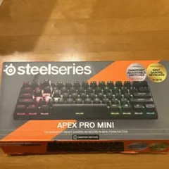 SteelSeriesAPEX PRO MINI ゲーミングキーボード　訳あり