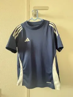【美品】adidas AEROREADY 半袖Tシャツ ネイビー キッズ140㎝のサムネイル