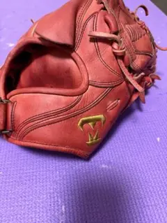 ミツワタイガー軟式野球グローブ レッドのサムネイル