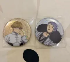 葬送のフリーレン　グリッター 缶バッチ ラント、ヴィアベル