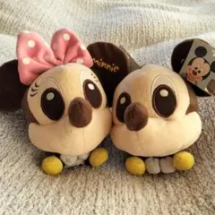 ミッキー&ミニーマウス ぬいぐるみ 2体セット