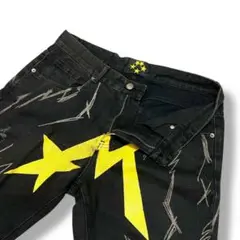 メゾンエメラルド LOOSE WASHED BLACK JEANS サイズM