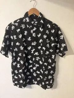 Disney ミッキー　アロハシャツ　Mサイズ