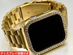 Apple Watch キラキラ　ステンレスバンド　ケース　カバー GGHA6