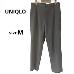 【美品】ユニクロ✨グレー スラックス/スマートアンクルパンツ M