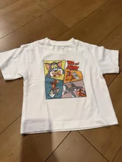 【BEAMS】トムとジェリー キッズ Tシャツ ホワイト (90-95cm)のサムネイル