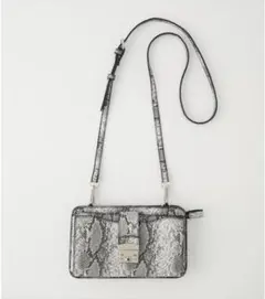 【値下げ】AZUL BY MOUSSY ウォレットセットショルダーバッグパイソン